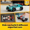 LEGO Creator 3in1 Street Racer 31127 Building Kit Featuring a Muscle Car, Hot Rod Car Toy and Race Car. Car Models for Kids A