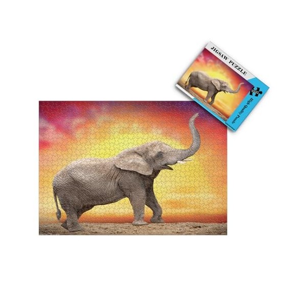 Puzzles pour Adultes Puzzle de Animaux Sauvages guépard 1000 pièces pour Adultes et Enfants et Jeunes Adultes Puzzle Grand 26