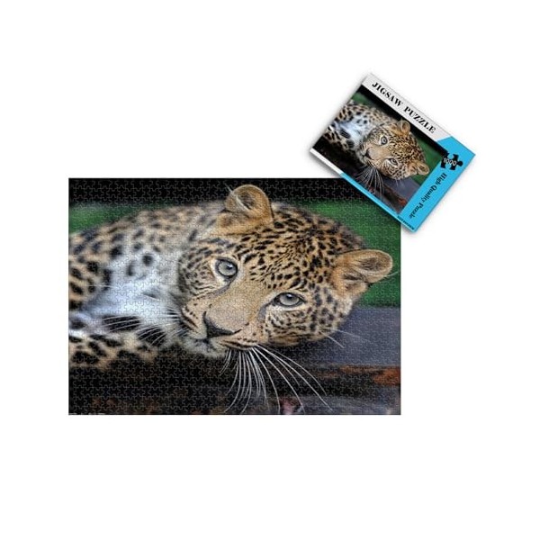 Puzzles pour Adultes Puzzle de Animaux Sauvages guépard 1000 pièces pour Adultes et Enfants et Jeunes Adultes Puzzle Grand 26