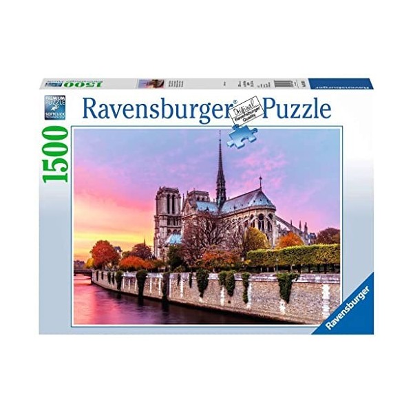 Ravensburger - Puzzle Adulte - Puzzle 1500 p - Pittoresque Notre-Dame - 16345