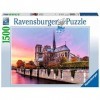 Ravensburger - Puzzle Adulte - Puzzle 1500 p - Pittoresque Notre-Dame - 16345