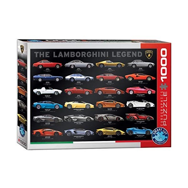 Eurographics "La Lamborghini Legend Puzzle 1000p, multicolore 