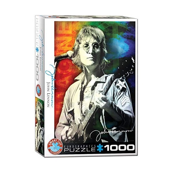 Eurographics "John Lennon New York Puzzle 1000p, Multicolore 