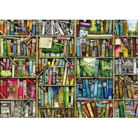 Ravensburger - Puzzle - The Bizarre Bookshop 1 000 Pièces