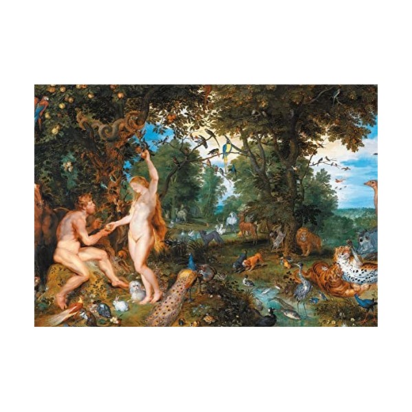 Piatnik- Rubens & Brueghel d.Ä. -Der Garten Eden 1000 pièces, 5545, 68 x 48 cm