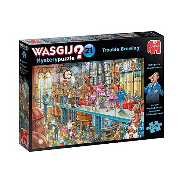 Jumbo Jan Van Haasteren Puzzle 2x1000 Pezzi – Traffic Chaos E Terra Mare Aria