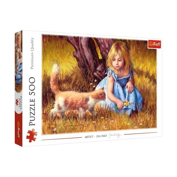 Trefl Puzzle, Au Centre dattention, 500 Pièces, Qualité Premium, pour Adultes et Enfants à partir de 10 Ans, TR37291