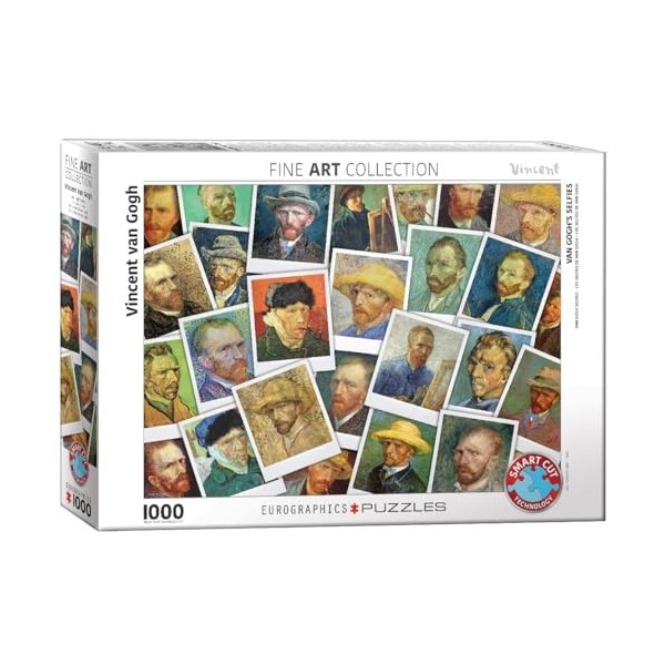 Eurographics 6000-5308 Puzzle Van Gogh Selfies 1000 pièces