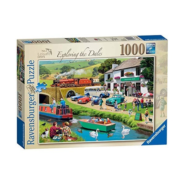Ravensburger Leisure Days No.2 – Exploring The Dales 1000 Piece Jigsaw Puzzle for Adults & for Kids Age 12 and Up