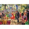 Jumbo- Dancing The Night Away-500 pièces Puzzle, 11291, Multicolor