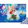 ANSNOW Adolescents 1000 Pièces Puzzle de Puzzle The Little Mermaid Adults 1000 Piece Jigsaw Puzzle Oeuf de Gabarit Diy Diy Ca
