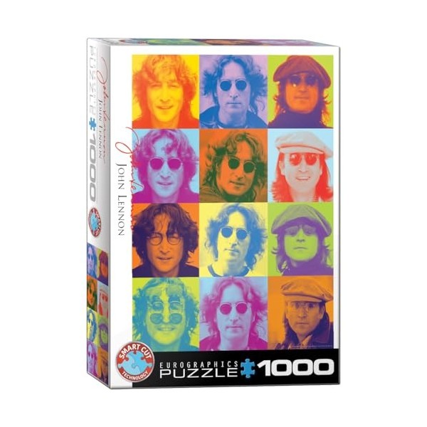 Eurographics "John Lennon Portrait Puzzle 1000p, Multicolore 