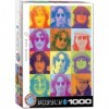 Eurographics "John Lennon Portrait Puzzle 1000p, Multicolore 