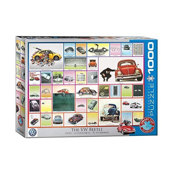 EuroGraphics- Volkswagen Puzzle, 6000-0800, Multicolore