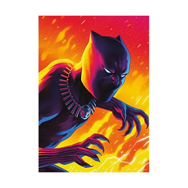 Buffalo Games - Marvel – Black Panther Unnofficial – Puzzle de 300 grandes pièces