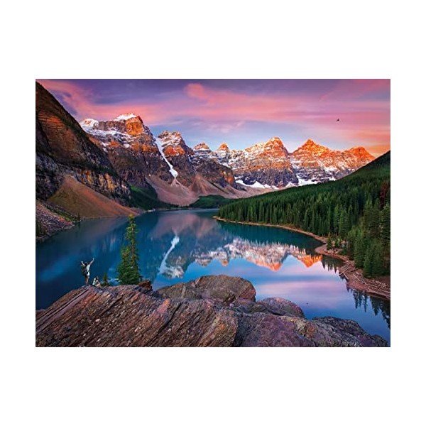 Buffalo Games Reflections: Mountains on Fire Jigsaw Bigjigs Puzzle 750 Piece by Buffalo Games