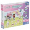 Trefl Primo - Magnetic Puzzle Set : Gabbys Dollhouse, Découvrez Le Monde de Gabi - Puzzle magnétique avec aimants colorés, C