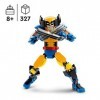 LEGO 76257 Marvel La Figurine de Wolverine, Set X-Men avec 6 Éléments de Griffes, Jouet de Construction, Collection de Super-