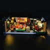 GEAMENT Jeu De Lumières pour Friends Central Perk TV Series - Kit Déclairage LED Compatible avec Lego Ideas 21319 Jeu Lego 