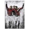 ANSNOW 1000 Pièces Jigs Puzzle Manchester United Football Player Affiche Adultes Enfants Toy Educational38 * 26Cm