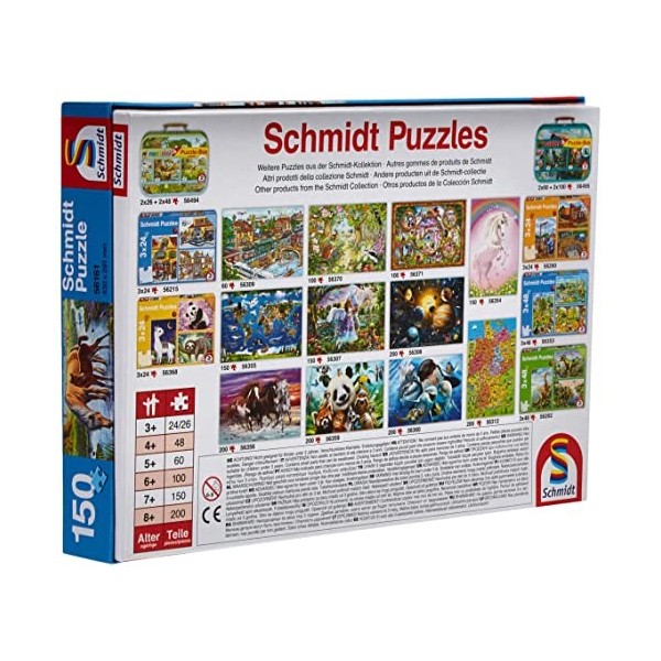 Schmidt Spiele - 56161 - Puzzle Classique - 150 Pièces