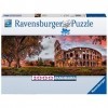 Ravensburger- Puzzle Colisée dans Le Soir Rouge Adulte, 150779, Argenté