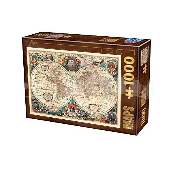 D-Toys- Puzzle 1000 pcs, 75710VM01, Uni