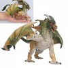 Modèle de Dragon réaliste Figurines de Dragon Volant en Plastique Jouet Dragon Ancien réaliste pour Les 3 Ans et Plus