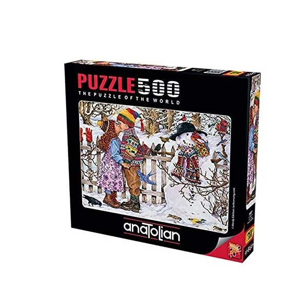 Premiers baisers - Puzzle 500 pièces Anatolian