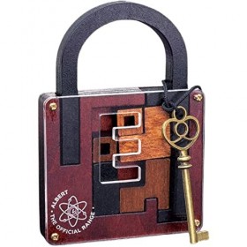 DAZLOR Haut niveau de difficulté IQ Lock Puzzle Jeu de réflexion classique pour adultes