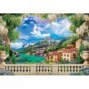 Clementoni Collection Lush Terrace on Lake-3000 Pièces-Puzzle, Divertissement pour Adultes-Fabriqué en Italie, 33553