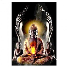 HHHU Puzzles De 1000 Pièces pour Adultes, Puzzles De Bouddha Assemblage De Jouets Éducatifs Cadeau De Noël pour Adultes Puzzl