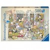 Ravensburger Crazy Cats The Good Life 500 Piece Jigsaw Puzzle for Adults & Kids Age 10 Years Up