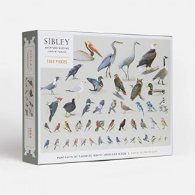Sibley Backyard Birding Puzzle: 1000-Piece Jigsaw Puzzle withPortraits of Favorite North American Birds: Jigsaw Puzzles for A