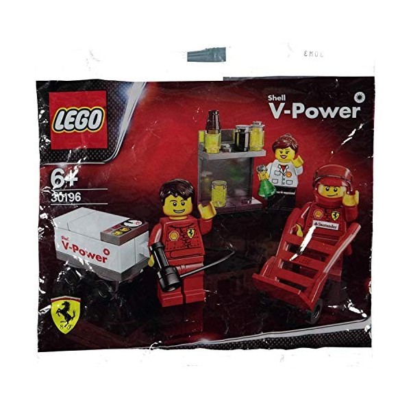 : LEGO Ferrari Shell Promo 30196 Ferrari pit crew Lego Ferrari japan import 