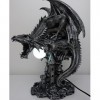 Statuette Dragon, Lampe Dragon HT 31 CM , Figurine Dragon