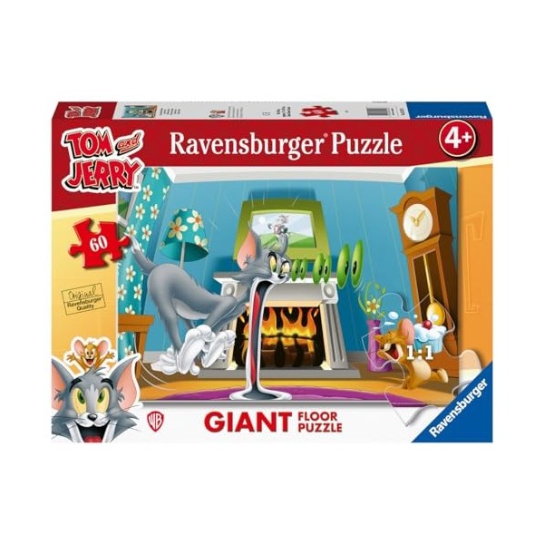 Ravensburger Giant de 60 pièces pour Enfants, âge recommandé 4 +, Puzzle de qualité, 03128 3, Multicolore