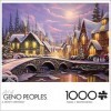 Buffalo Games - Geno People - Un Noël enneigé - Puzzle de 1000 pièces