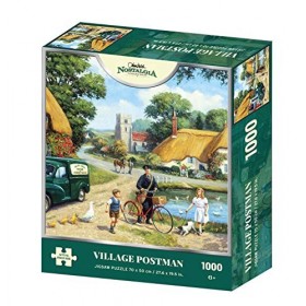 Kevin Walsh K33009 Puzzle Village Nostalgia Postman 1000 pièces Multicolore