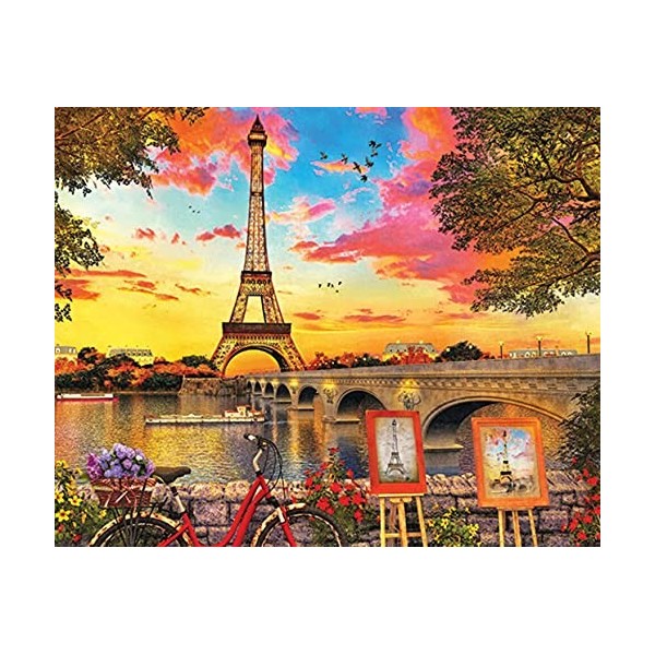 Springboks 350 Piece Jigsaw Puzzle Paris Sunset