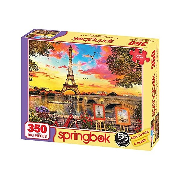 Springboks 350 Piece Jigsaw Puzzle Paris Sunset