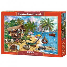 Castorland Puzzle 1000 pièces : Lété dans la Ville