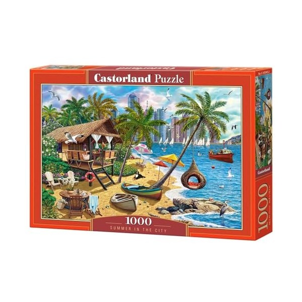 Castorland Puzzle 1000 pièces : Lété dans la Ville
