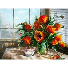 Puzzle jouet éducatif pour enfants fleur de pavot adulte 1000 pièces avion bloc de construction en bois puzzle puzzle A.15 50