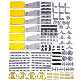 BIOZEA Technic Parts - 128 pièces - Pièces Techniques compatibles avec Lego Technic Parts