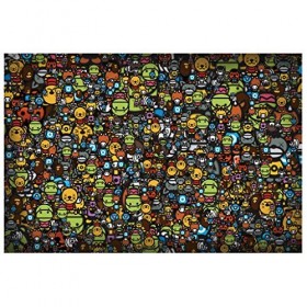 XJDMM Puzzles pour Adultes, Défis Intellectuels, 1000 Pièces De Puzzles, Jeux Éducatifs, Protection De lenvironnement en Boi