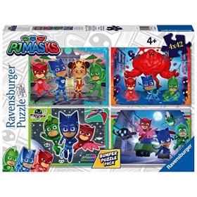 Ravensburger 05120 Lot de 5 Masques de Pyjama Multicolore