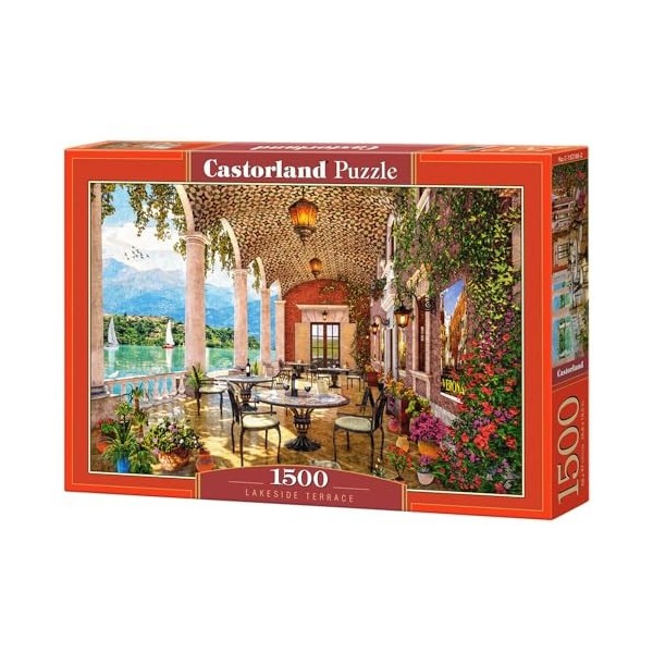 Castorland Puzzle 1500 pièces : Terrasse au Bord du lac