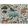 Ravensburger- Illustration Animaux Sauvages Puzzle, 16807, Multicolore, 1000 Pezzi