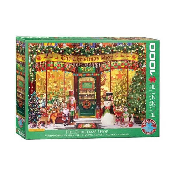 EuroGraphics Puzzle 1000 pièces The Christmas Shop, G. Walton, EG60005521, Multicolore, Taille Unique